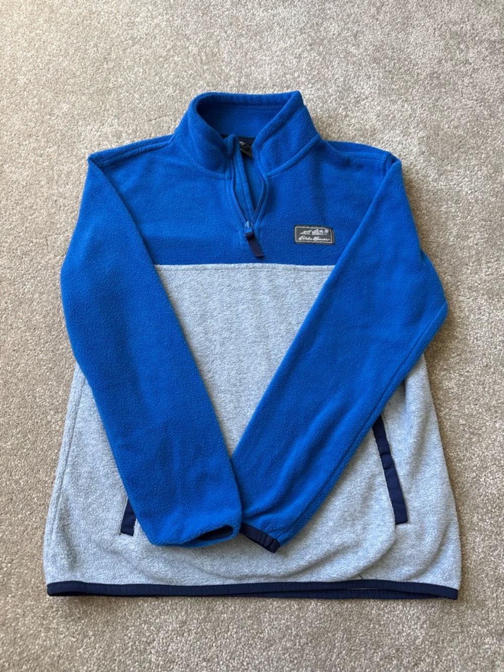 Eddie Bauer Boys Fleece Quarter Zip